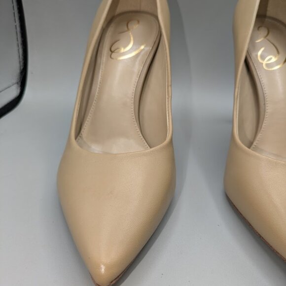Sam Edelman Hazel Pump Heel Leather Size Womens 7 M - Picture 7 of 9